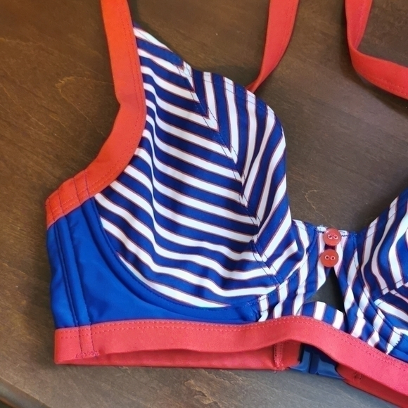 𝅺CURVY Kate Bikini Top Underwire 30DDD 30F - Picture 4 of 6